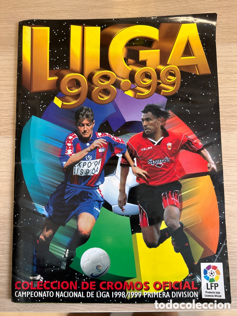 Coleccionismo deportivo: Album liga 98 99 ediciones Este incompleto
