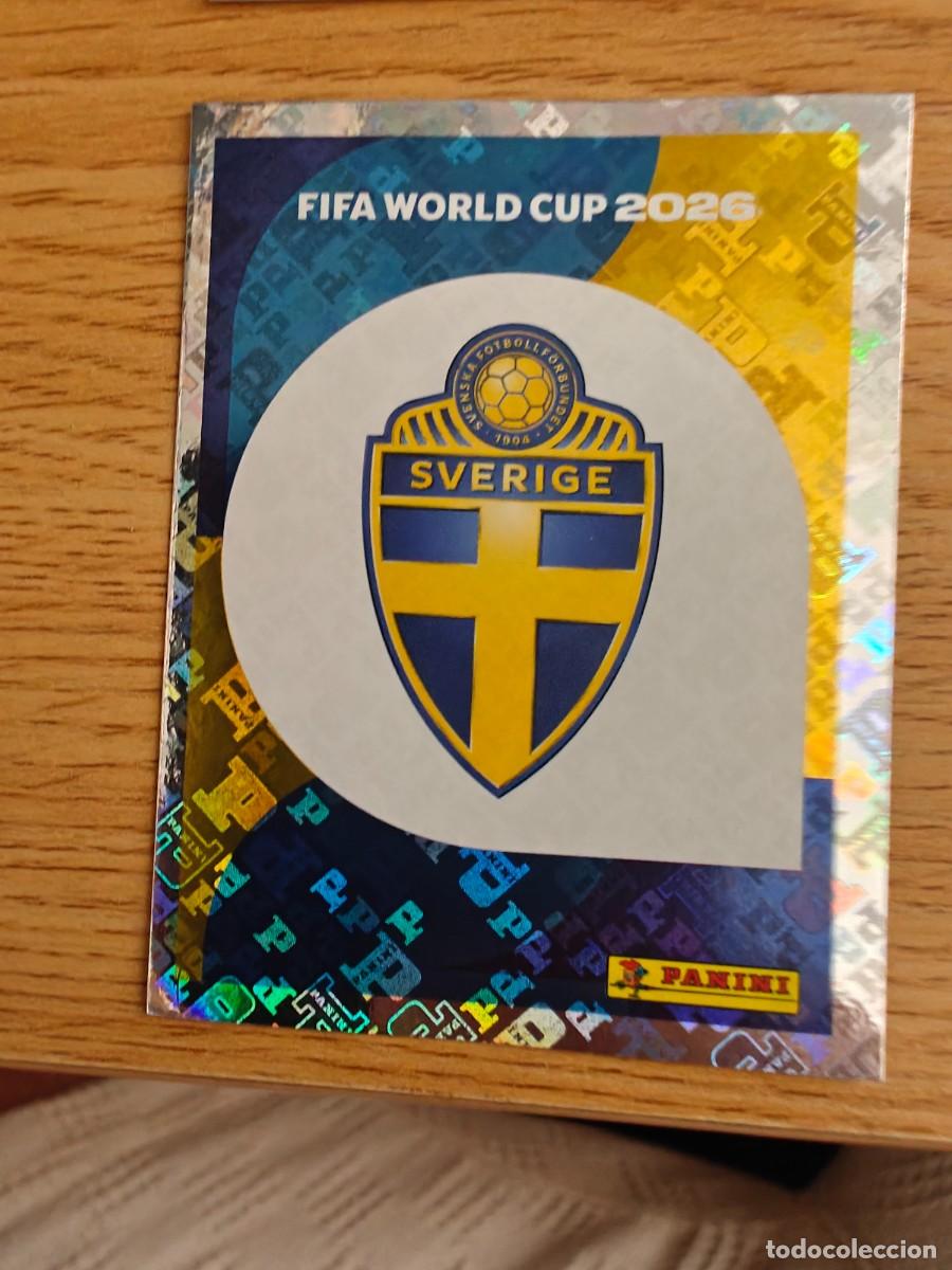 Coleccionismo deportivo: Escudo SWE 1 Sticker Panini FIFA World Cup 2026 Suecia Mundial Cromo