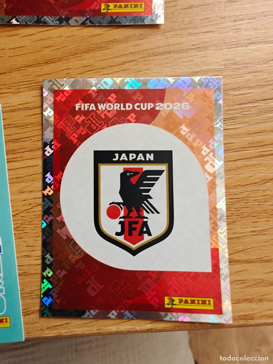 Coleccionismo deportivo: Escudo JPN 1 Sticker Panini FIFA World Cup 2026 Japon Mundial Cromo