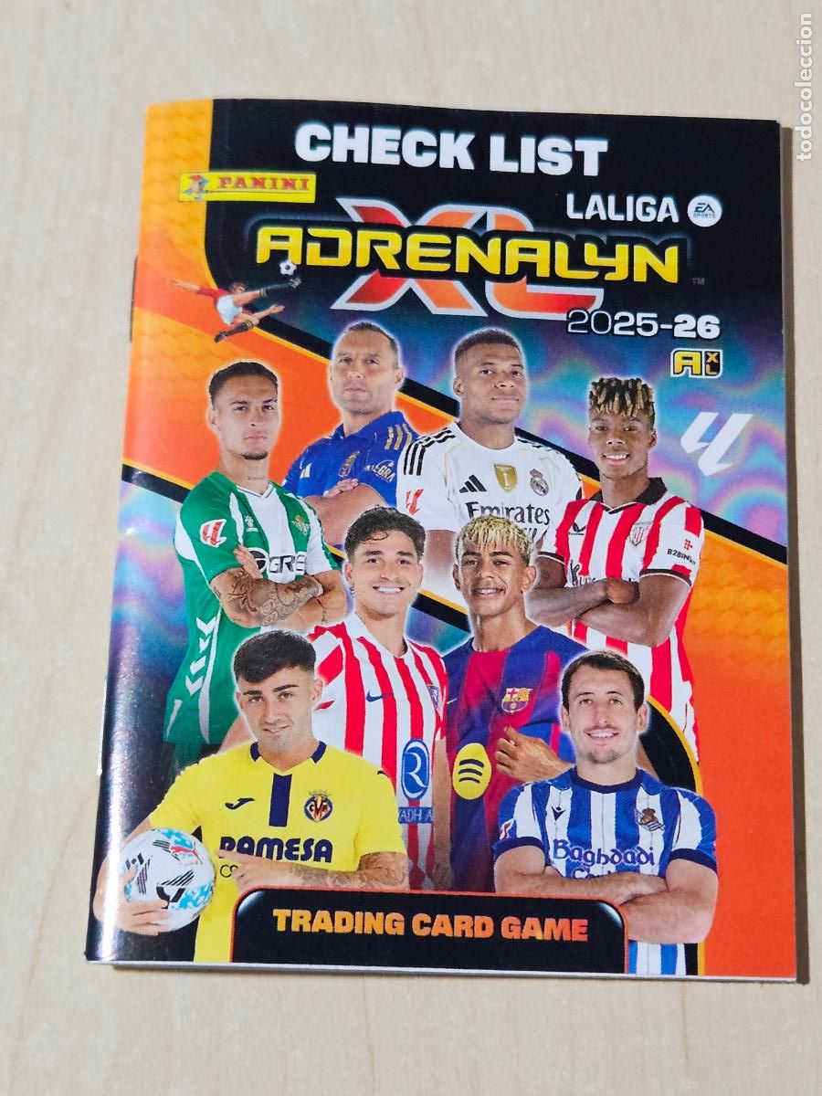 Collectionnisme sportif: Check-list ADRENALYN 2025 26 - VER ANUNCIO Y FOTOS