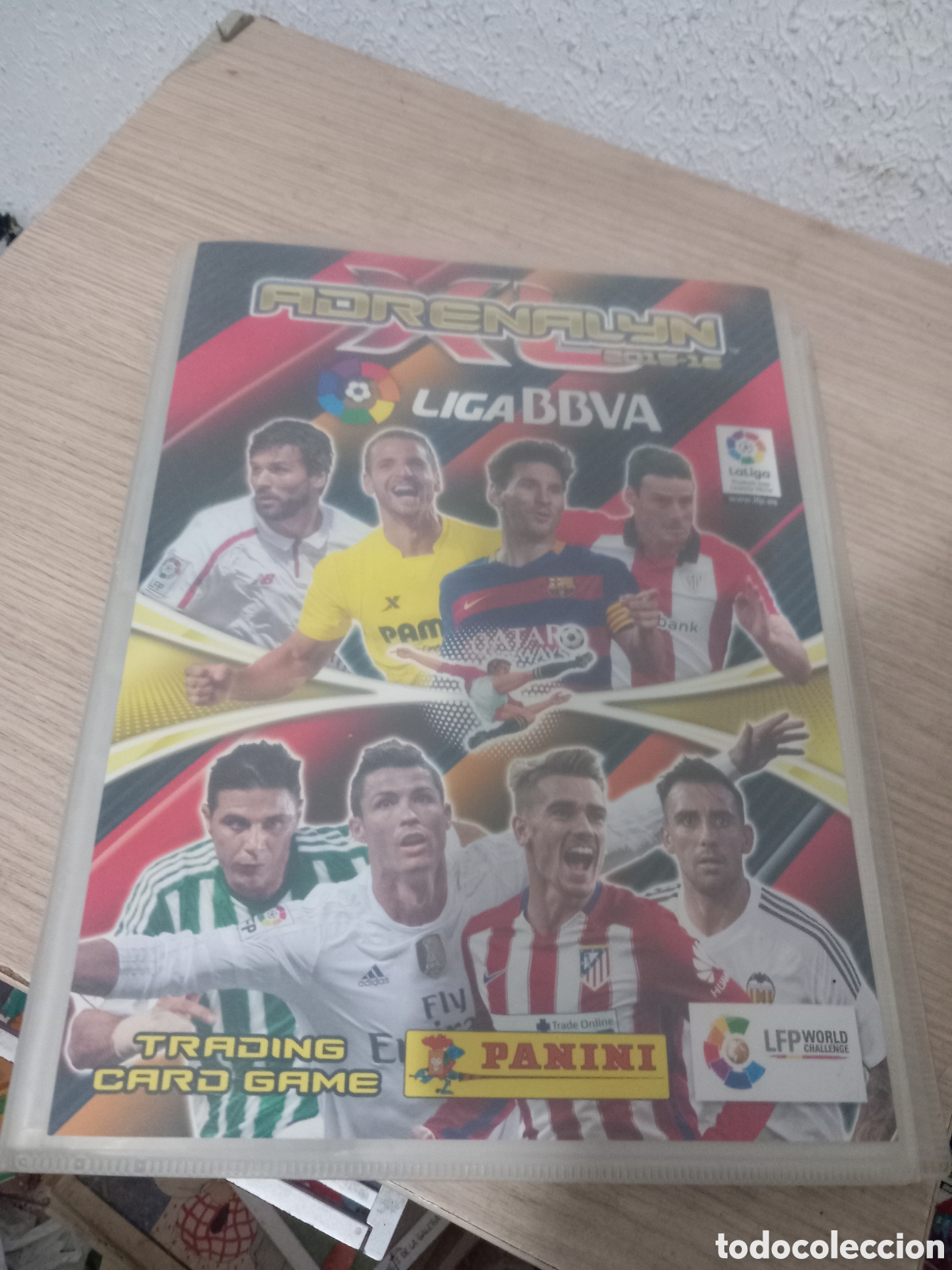Coleccionismo deportivo: ADRENALYN 15/16 CON 330 CROMOS,,VER FOTOS