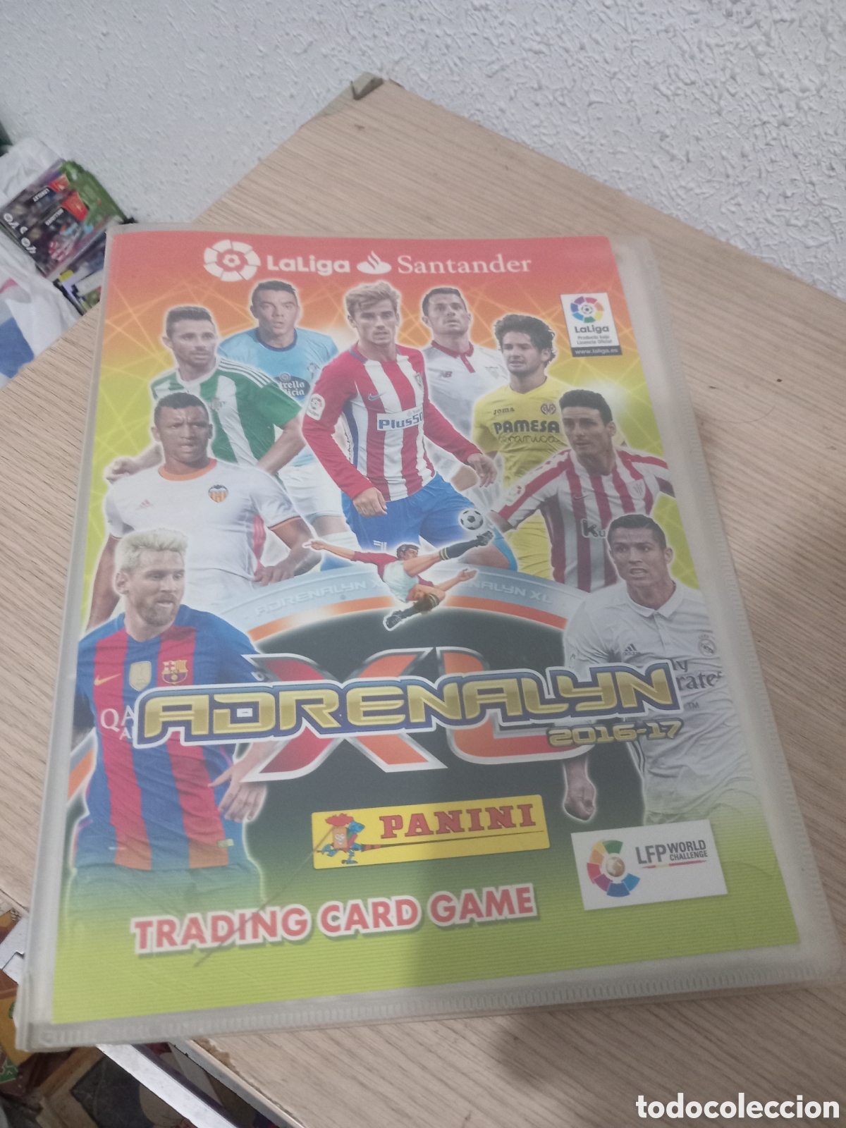Coleccionismo deportivo: ADRENALYN 16/17 CON 210 CROMOS,,VER FOTOS