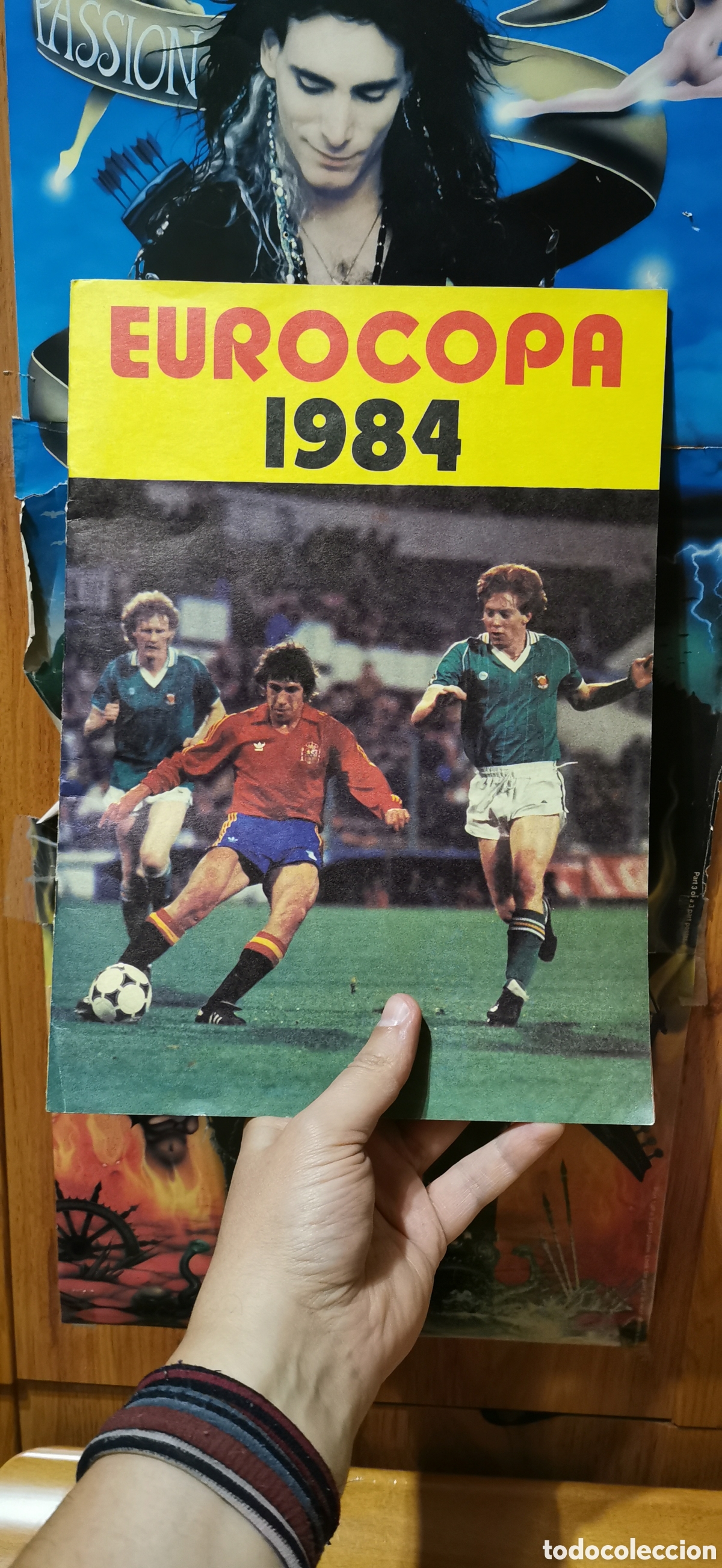 Collectionnisme sportif: &Aacute;lbum de cromos de Eurocopa 1984