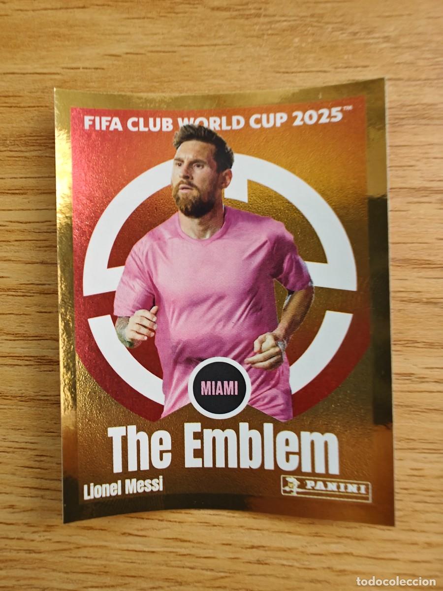 Collectionnisme sportif: Messi 59 Inter Miami Fifa Club World Cup 2025 The Emblem