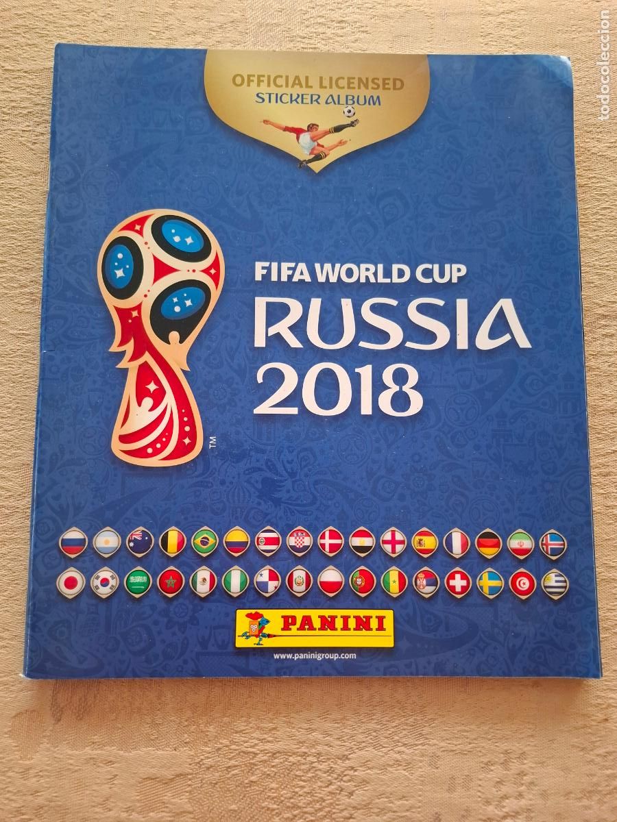 Coleccionismo deportivo: ALBUM VACIO RUSSIA/RUSIA 2018 - PANINI