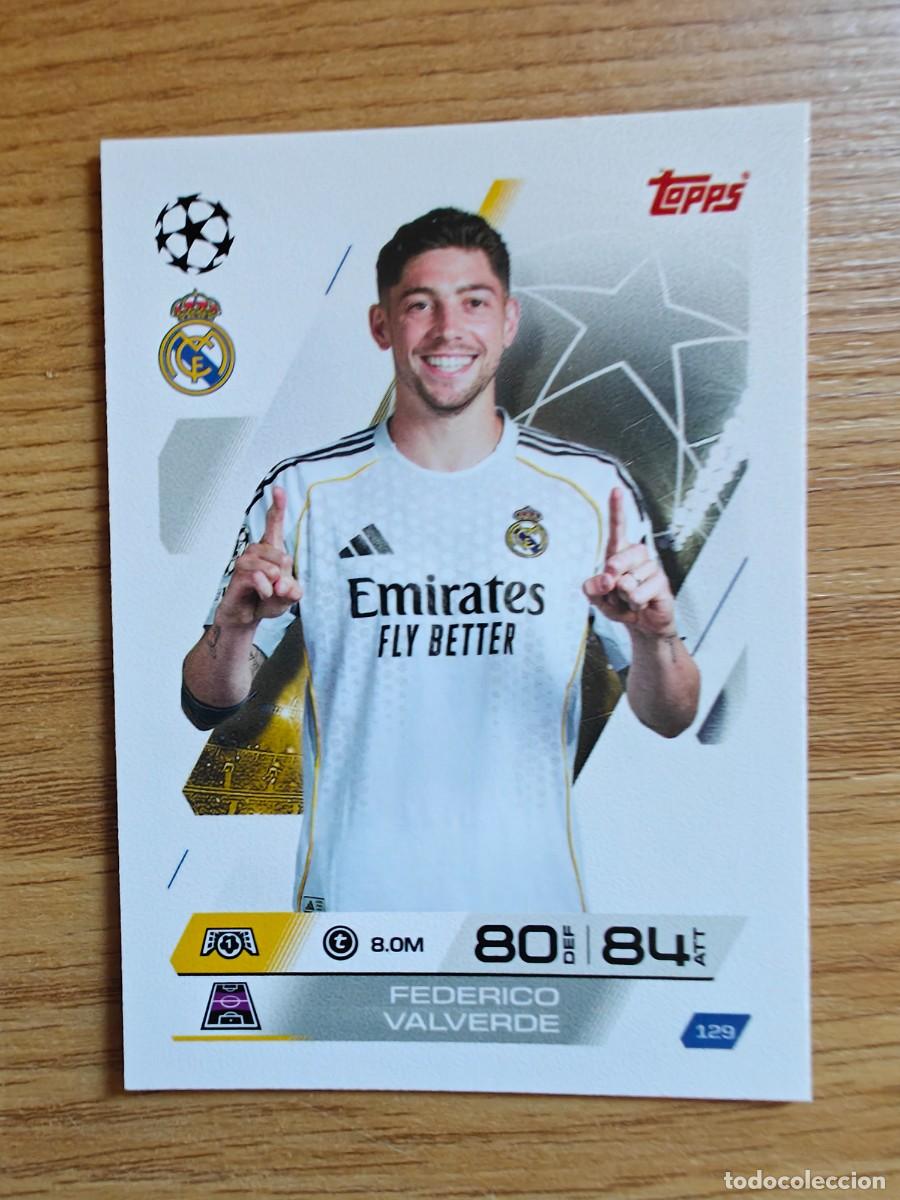Collezionismo sportivo: Federico Valverde 129 Match Attax 25 26 Real Madrid 2025 2026