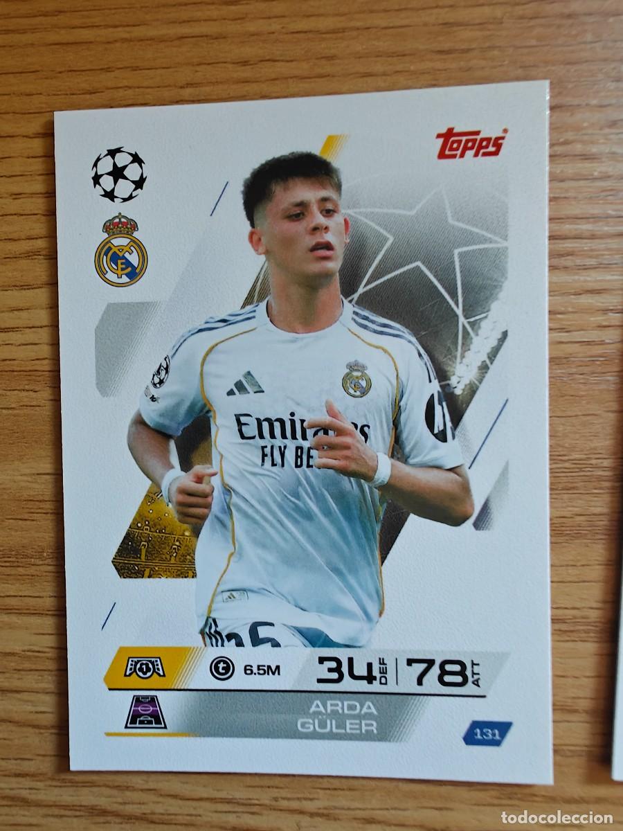 Collezionismo sportivo: Arda G&uuml;ler 131 Match Attax 25 26 Real Madrid 2025 2026