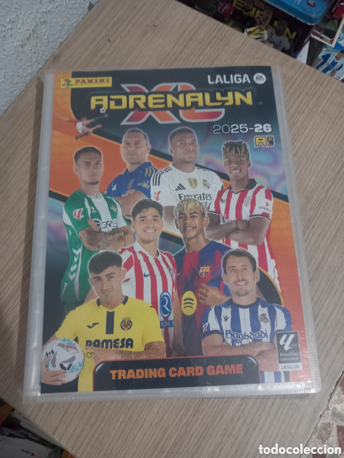 Coleccionismo deportivo: ADRENALYN 25/26 CON 130 CROMOS,,VER FOTOS