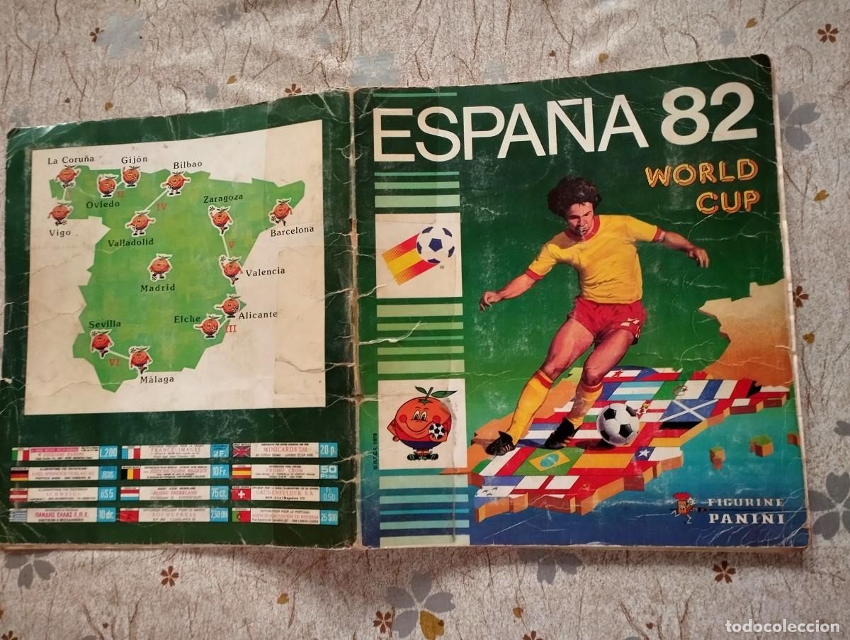 Coleccionismo deportivo: ALBUM CROMOS ESPA&Ntilde;A 82 WORLD CUP, MUNDIAL DE FUTBOL ESPA&Ntilde;A 1982, INCOMPLETO, FALTAN 23 CROMOS