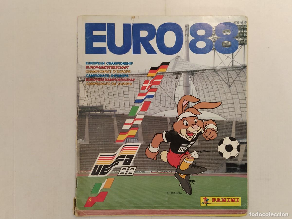 Coleccionismo deportivo: EURO 88 - PANINI - EUROCOPA FUTBOL A&Ntilde;O 1988 - ALBUM DE CROMOS INCOMPLETO -VER FOTOS-(V-28.287)