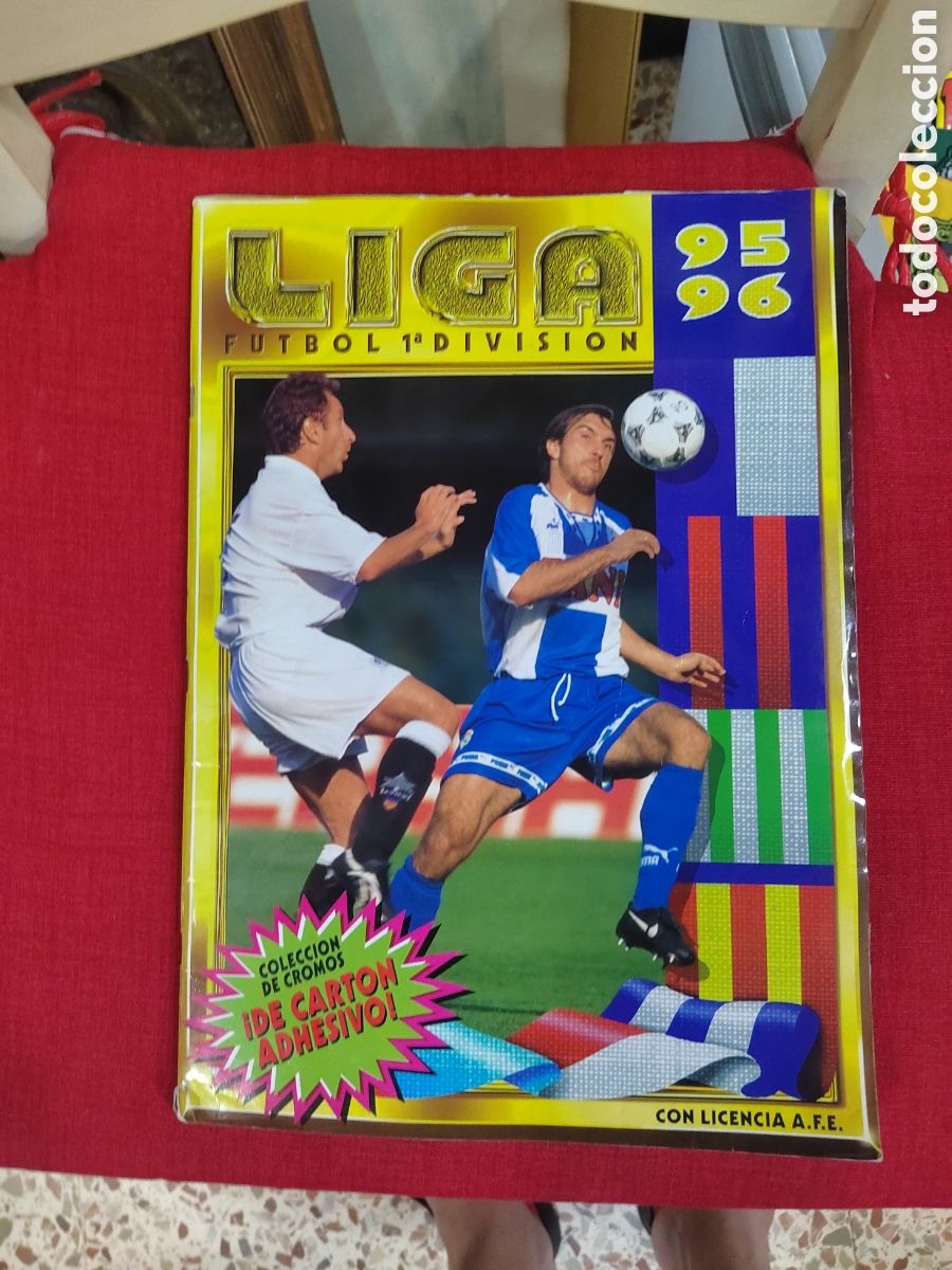 Sports collectibles: &Aacute;lbum de cromos liga primera divisi&oacute;n 95-96