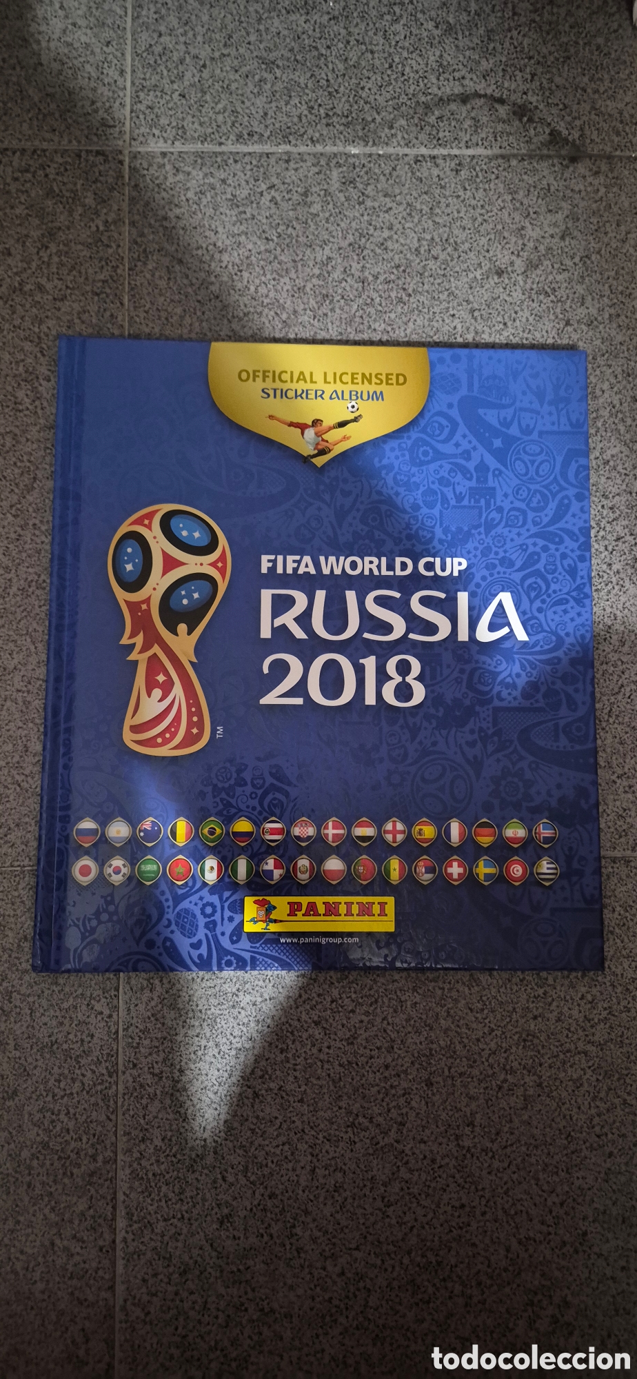 Coleccionismo deportivo: ALBUM MUNDIAL DE RUSIA 2018 PASTA DURA