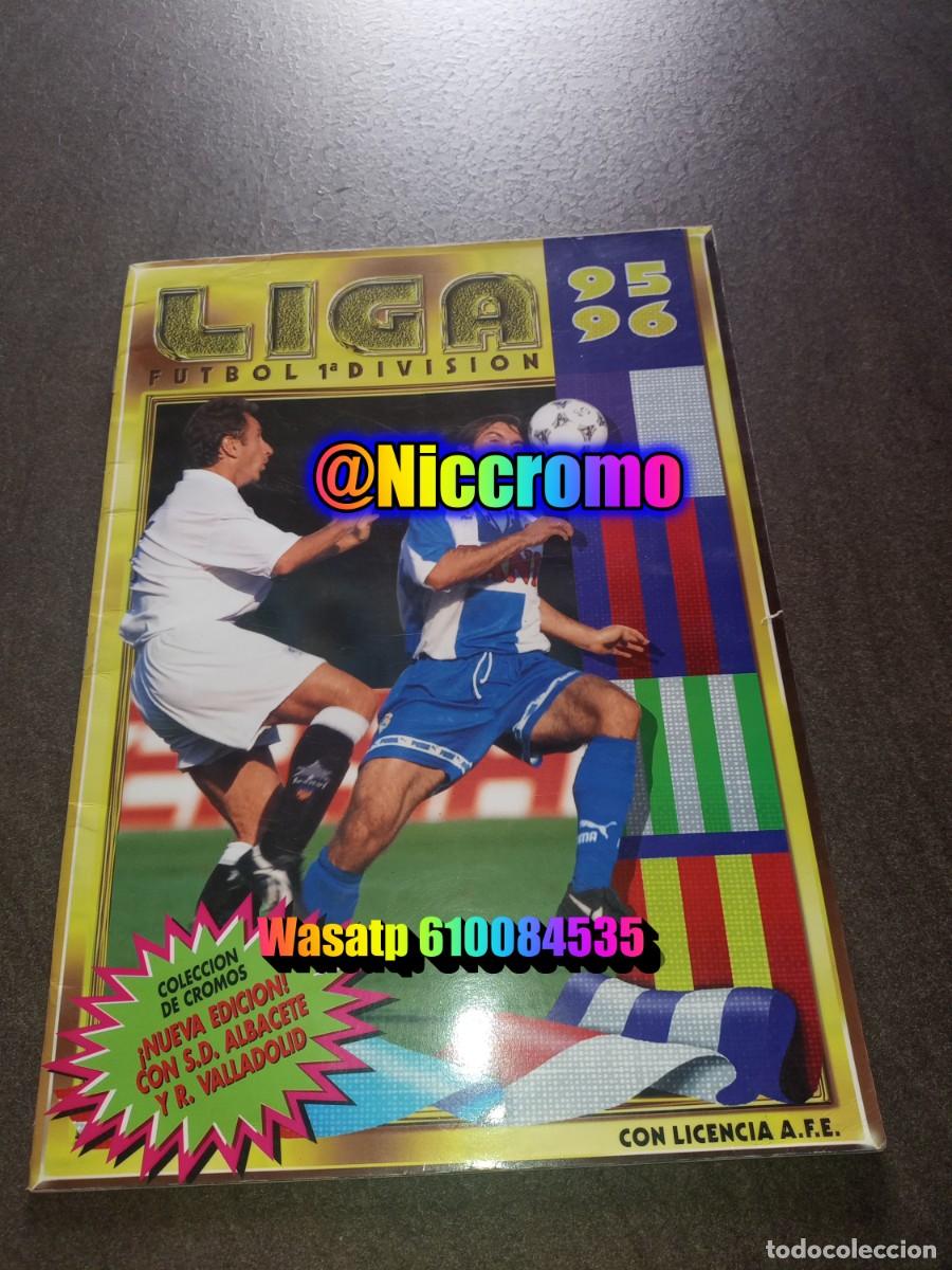 Colecionismo desportivo: album este liga 1995 1996 vacio buen estado edicion de 22 equipos 95 96 ver descripcion