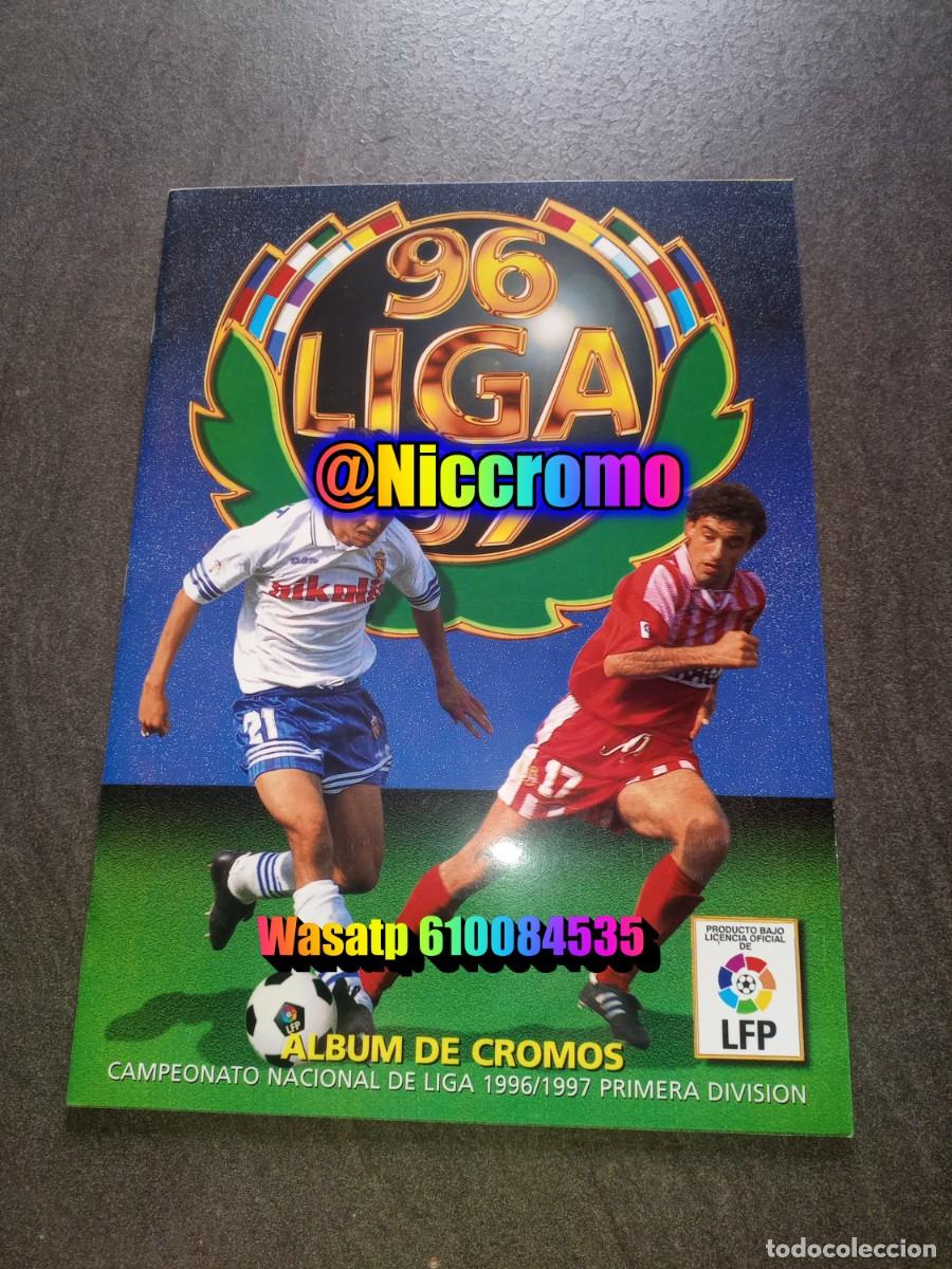Colecionismo desportivo: album ediciones este liga 1996 1997 vacio plancha en excelente estado 96 97