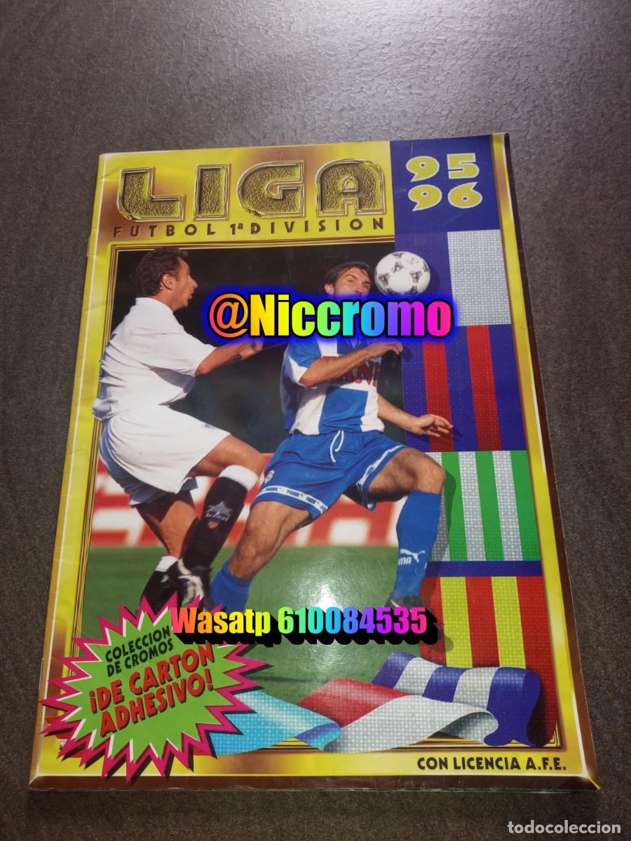 Colecionismo desportivo: album ediciones este liga 1995 1996 1&ordf; edicion vacio en estado razonable 95 96