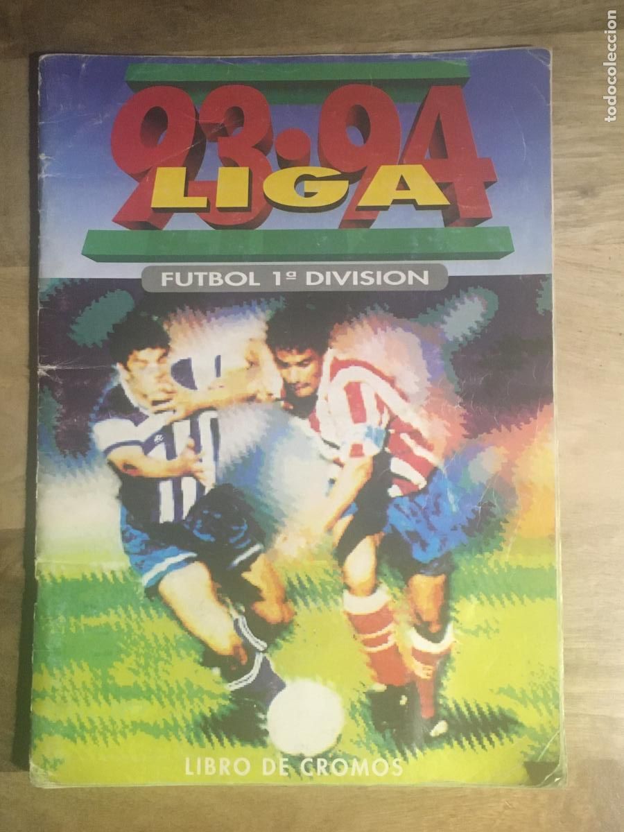 Sports collectibles: liga futbol 93 94 ediciones este album cromos con muchos dobles coloca y fichajes