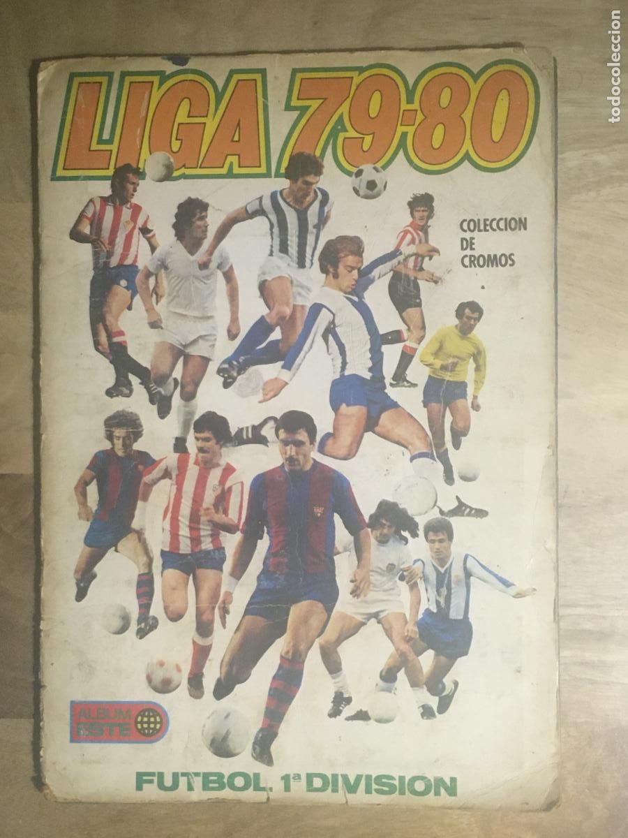 Sports collectibles: liga futbol 79 80 1979 1980 ediciones este album cromos incompleto
