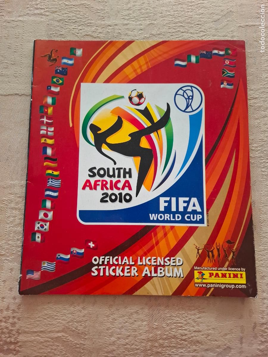 Coleccionismo deportivo: ALBUM VACIO MUNDIAL SUD&Aacute;FRICA 2010 - PANINI