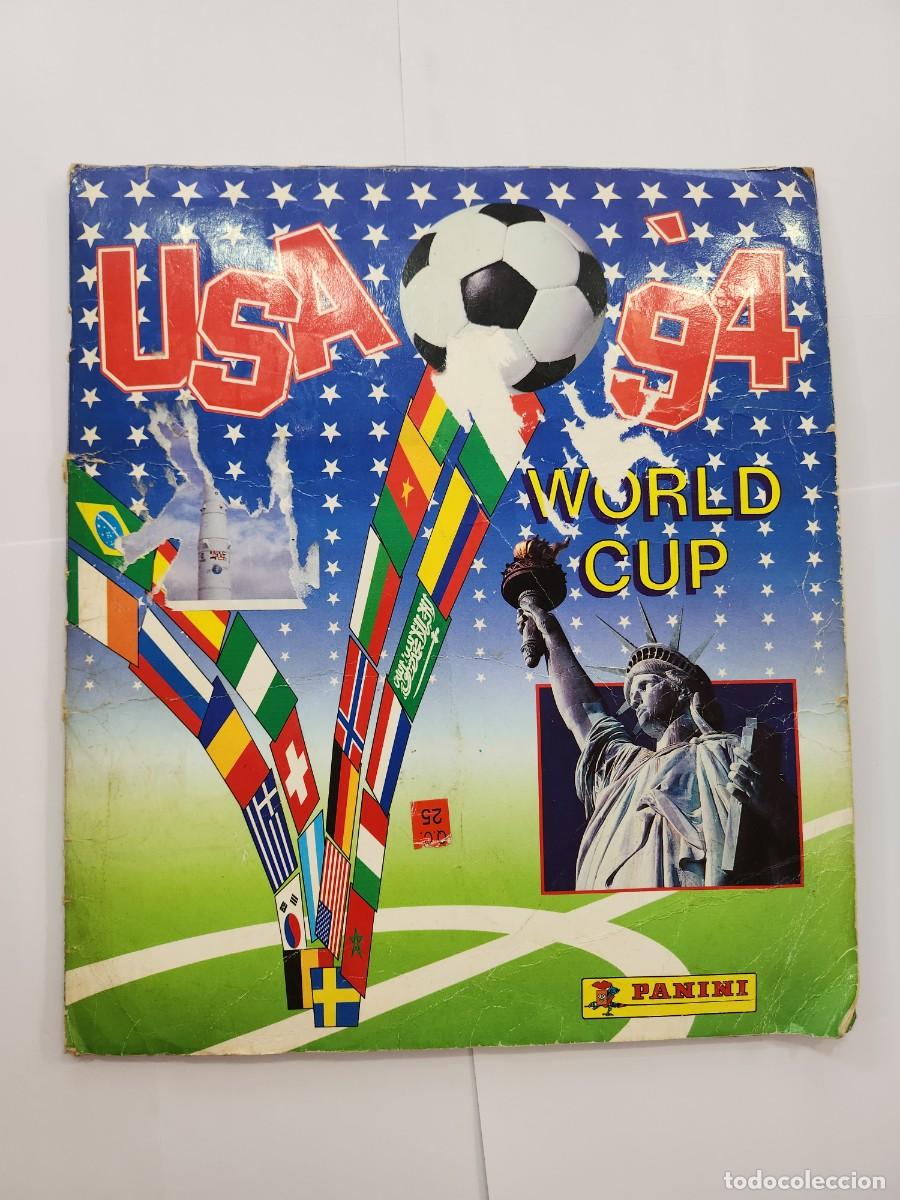 Coleccionismo deportivo: &Aacute;lbum de cromos del mundial de f&uacute;tbol USA world Cup 94 Panini