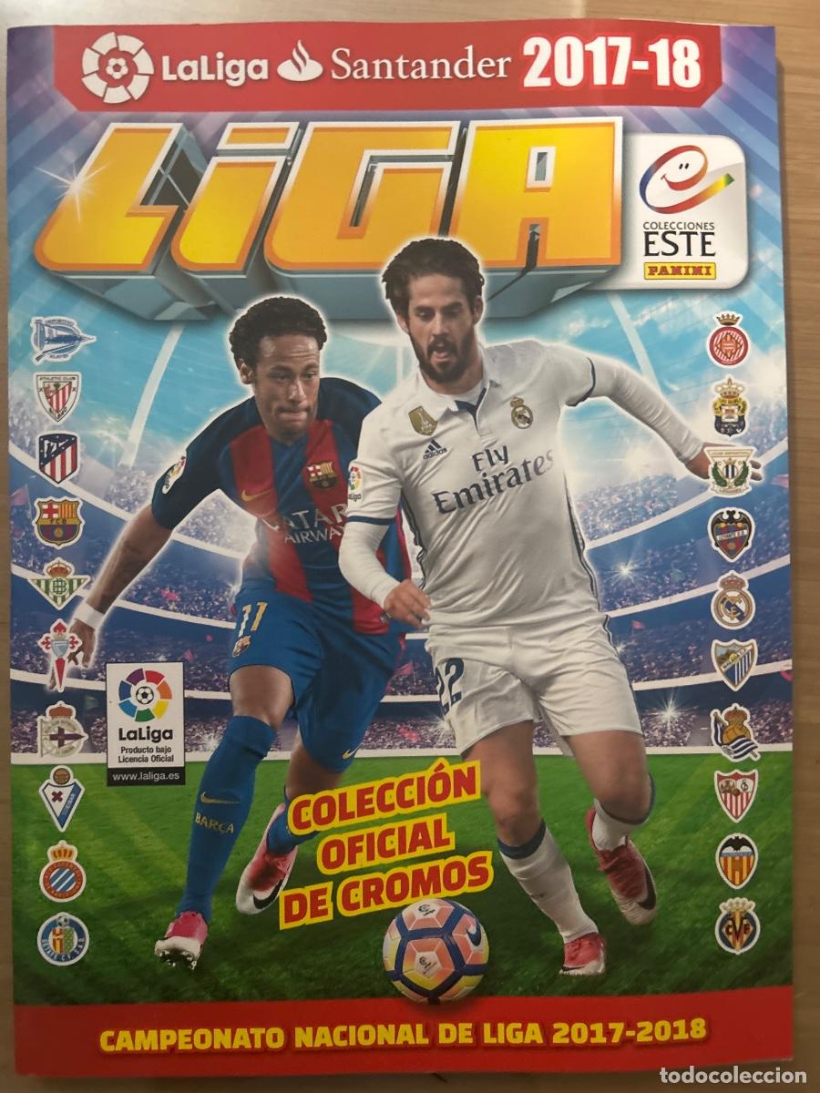 Collezionismo sportivo: Album plancha. Cromos de f&uacute;tbol vac&iacute;o 2017 2018 Liga Este. Nuevo. Este 17-18