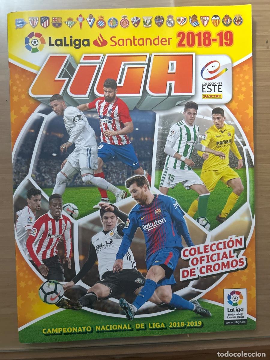 Coleccionismo deportivo: Album plancha. Cromos de f&uacute;tbol vac&iacute;o 2018 2019 Liga Este. Nuevo. Este 18-19