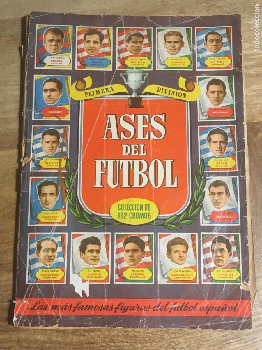 Coleccionismo deportivo: ases del futbol bruguera 1952 1953 52 53 album cromos incompleto kubala