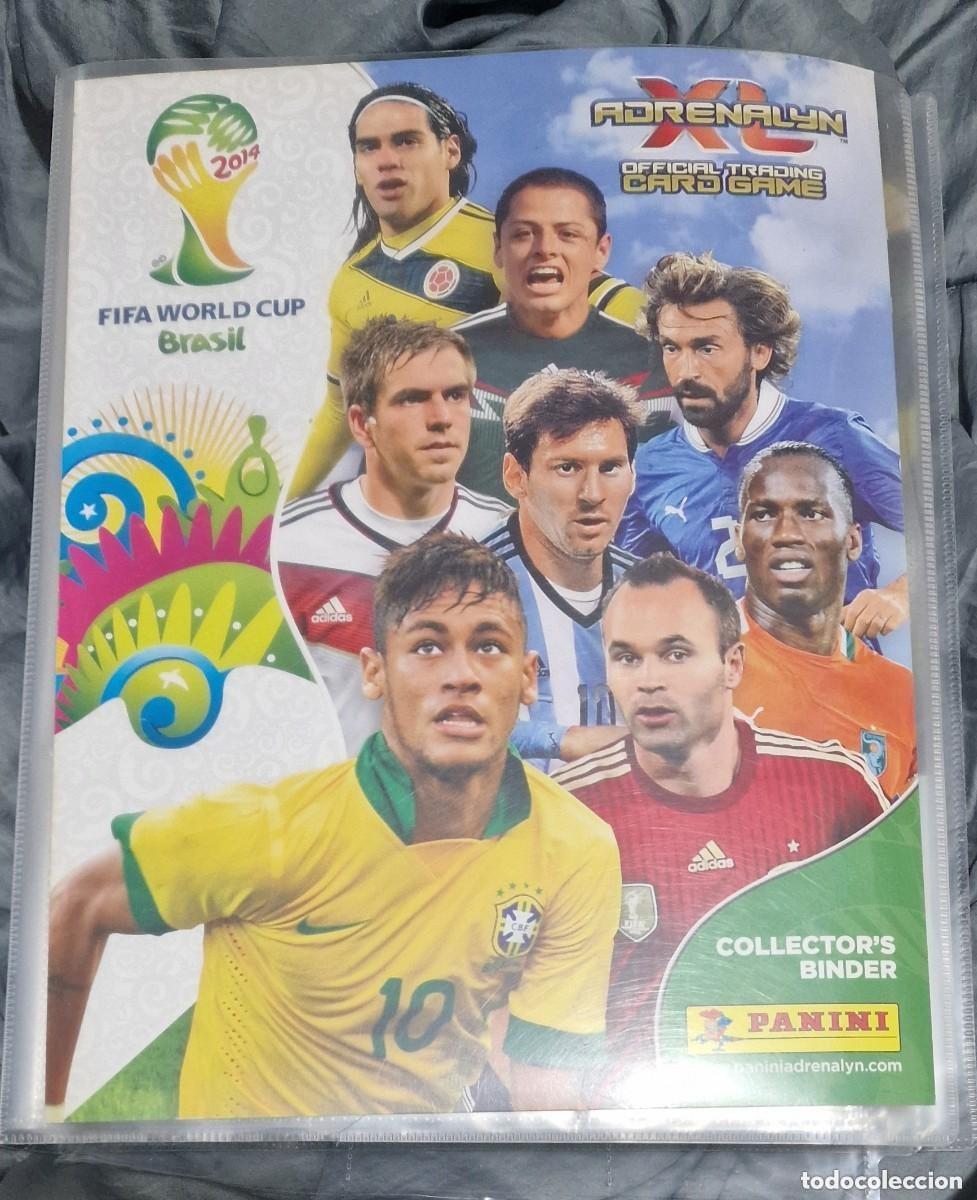 Sports collectibles: ALBUM ADRENALYN XL 2014 Series Completas.