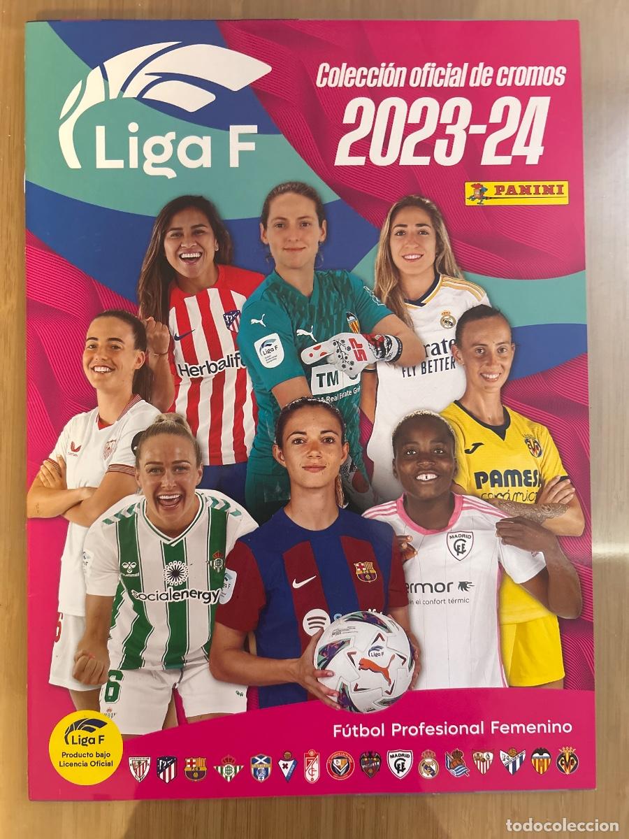 Sports collectibles: Album plancha cromos f&uacute;tbol Liga F Este 2023 2024. Este 23-24. Liga Femenina