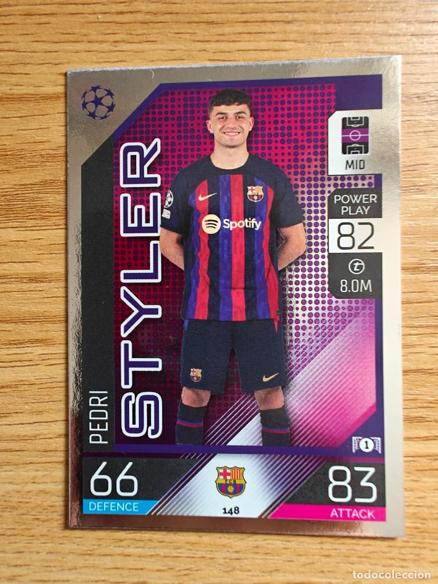 Sports collectibles: Pedri 148 Match Attax 22 23 Barcelona Styler 2022 2023