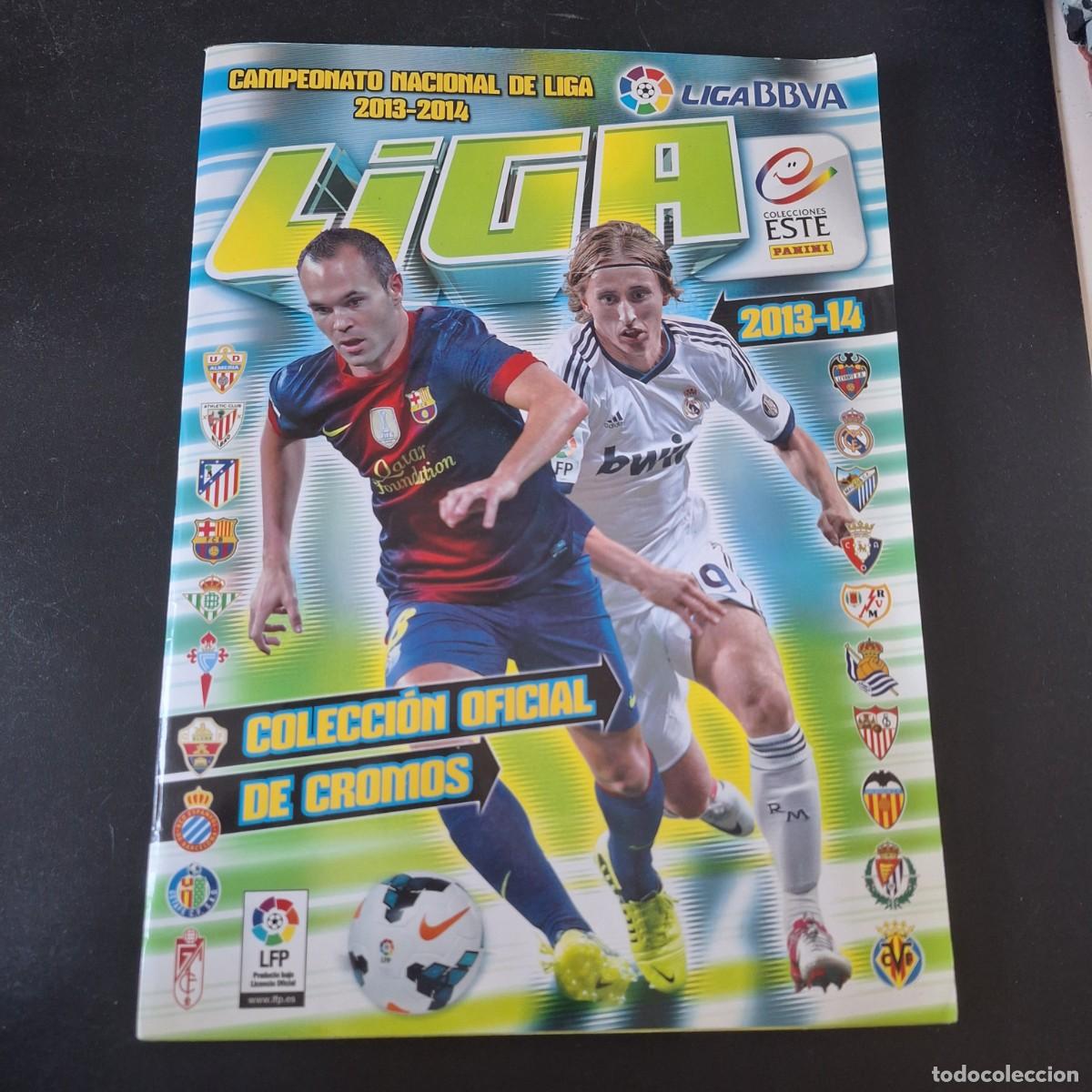 Coleccionismo deportivo: &Aacute;LBUM LIGA ESTE 2013 2014 13 14 CON M&Aacute;S DE 450 CROMOS