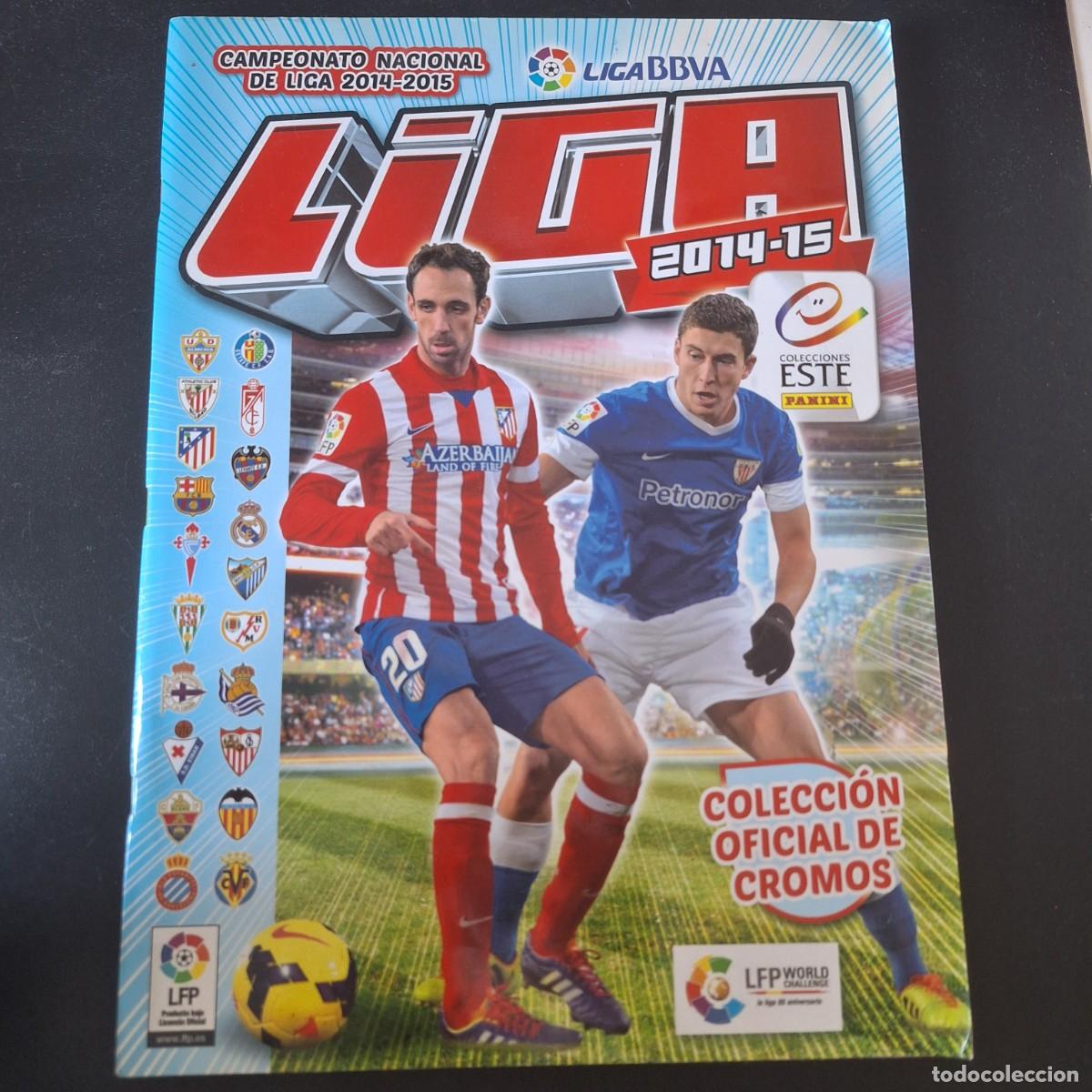 Coleccionismo deportivo: &Aacute;LBUM LIGA ESTE 2014 2015 14 15 CON 450 CROMOS