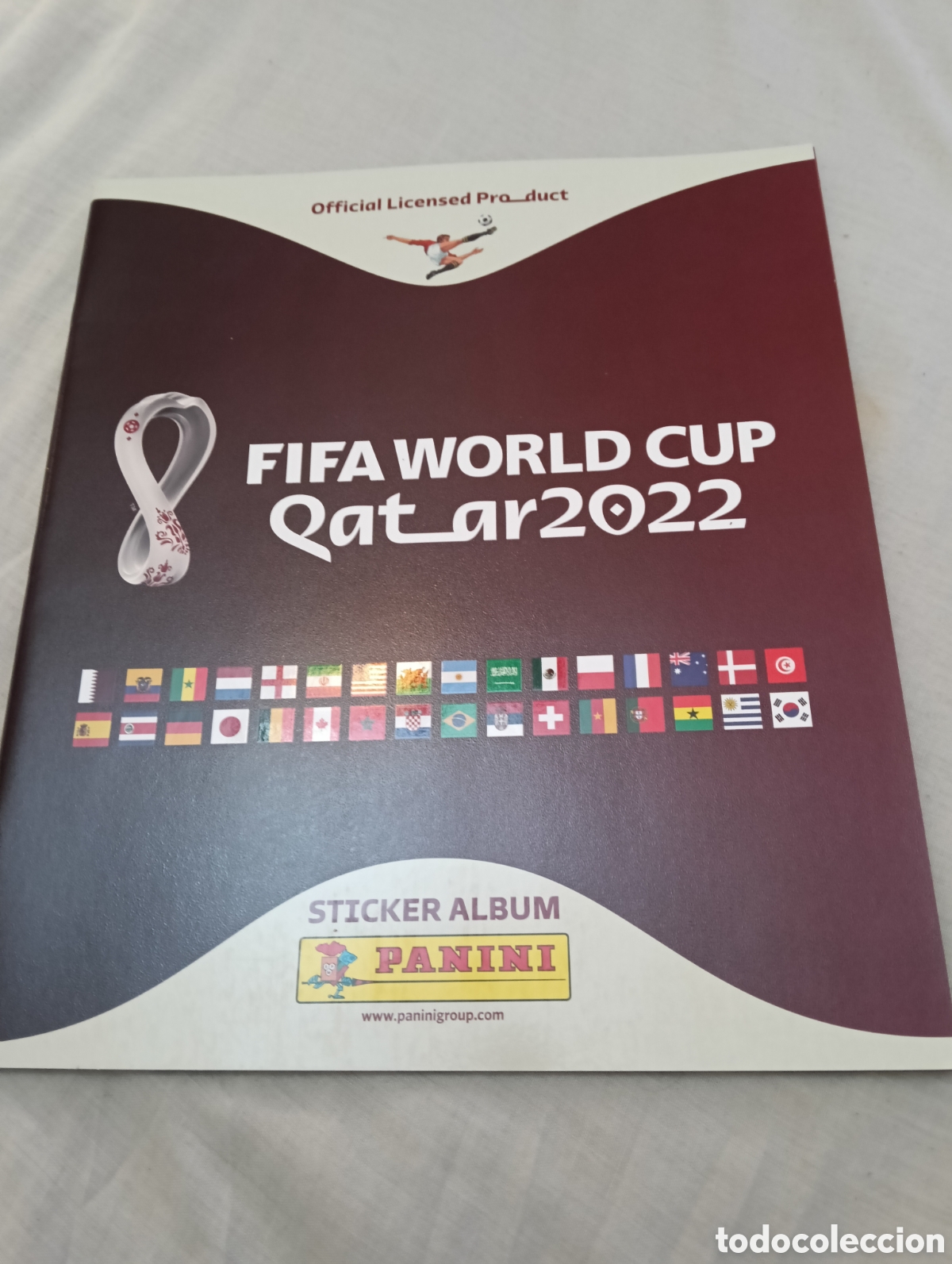 Coleccionismo deportivo: &Aacute;lbum del Mundial Qatar 2022 vacio