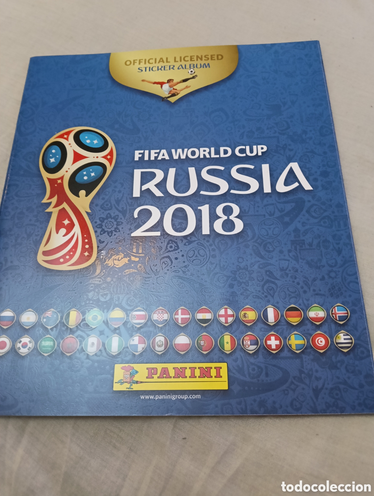 Coleccionismo deportivo: &Aacute;lbum y lata del mundial Rusia 2018 vacios