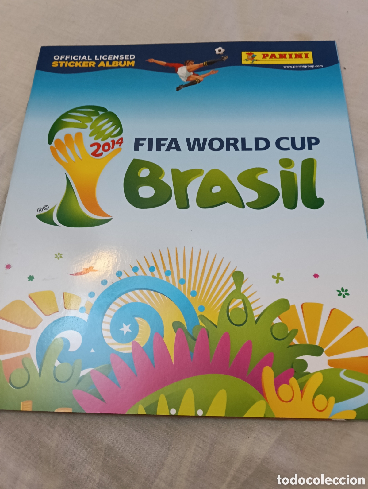 Coleccionismo deportivo: &Aacute;lbum del Mundial Brasil 2014 vacio