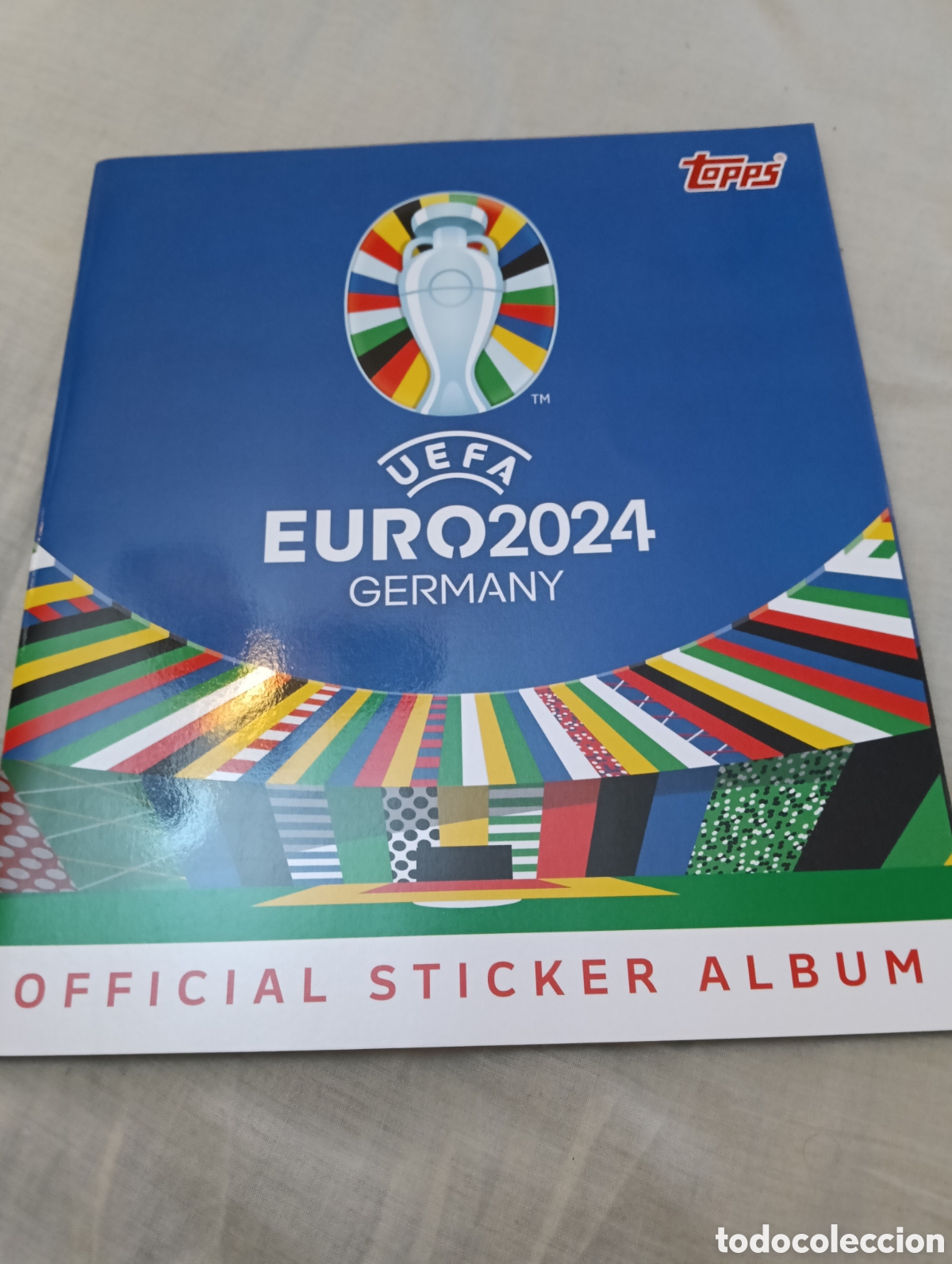 Coleccionismo deportivo: &Aacute;lbum de la Euro 2024 vac&iacute;o