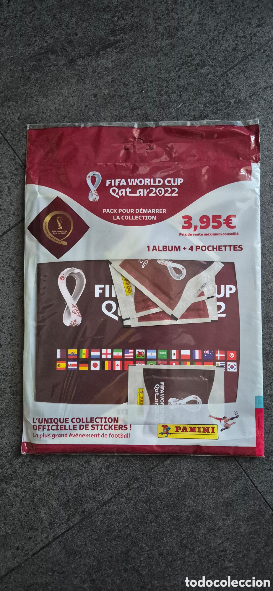 Coleccionismo deportivo: ALBUM NUEVO Y 4 SOBRES SIN ABRIR MUNDIAL QATAR