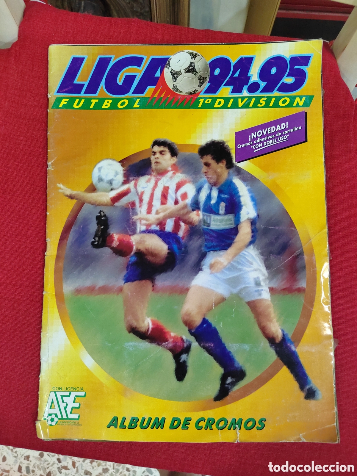 Coleccionismo deportivo: &Aacute;lbum de f&uacute;tbol 94 95