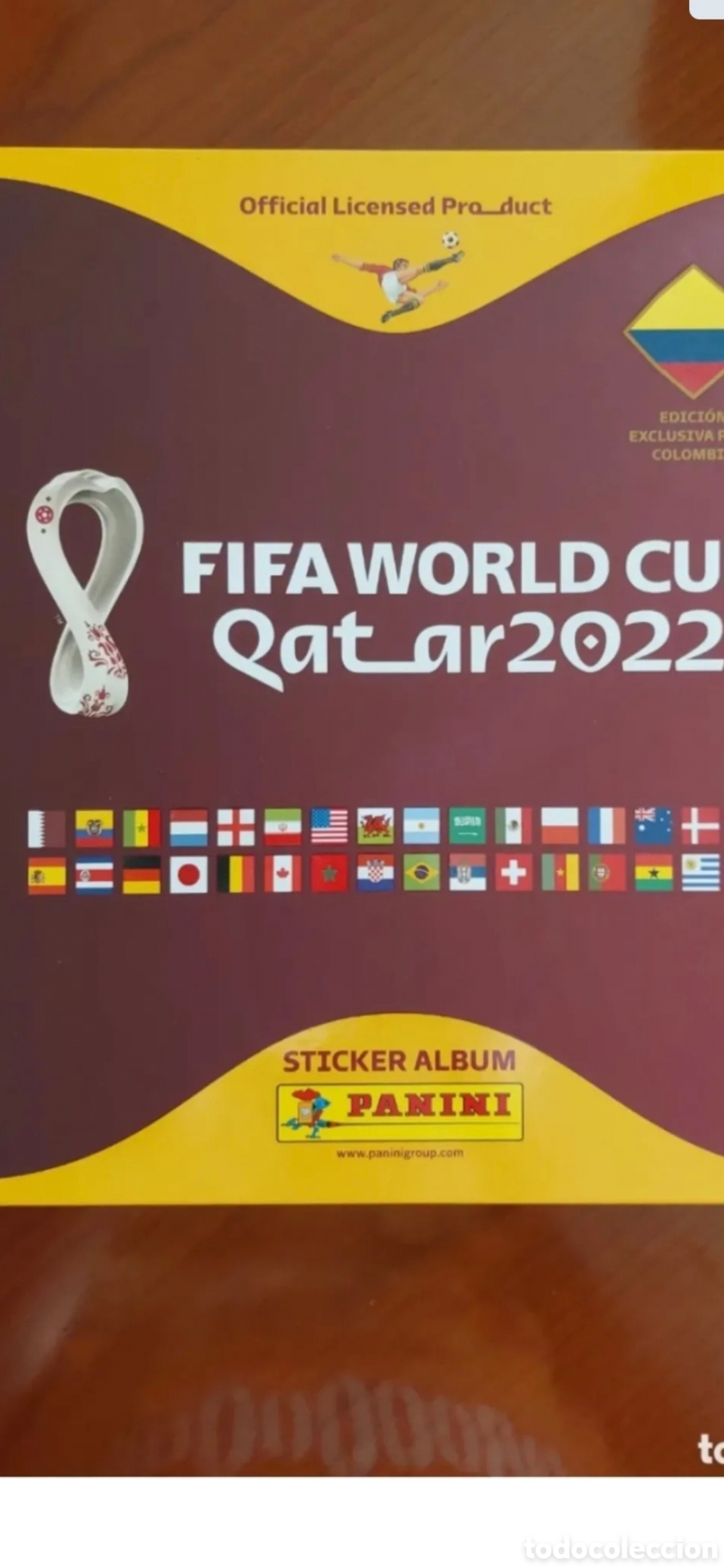 Coleccionismo deportivo: ALBUM QATAR PASTA DURA NUEVO