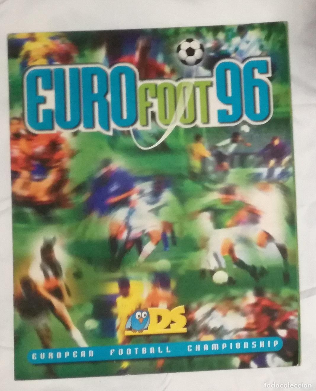 Coleccionismo deportivo: Album EuroFoot 96; DS, Italia, 1996 - Vacio, plancha