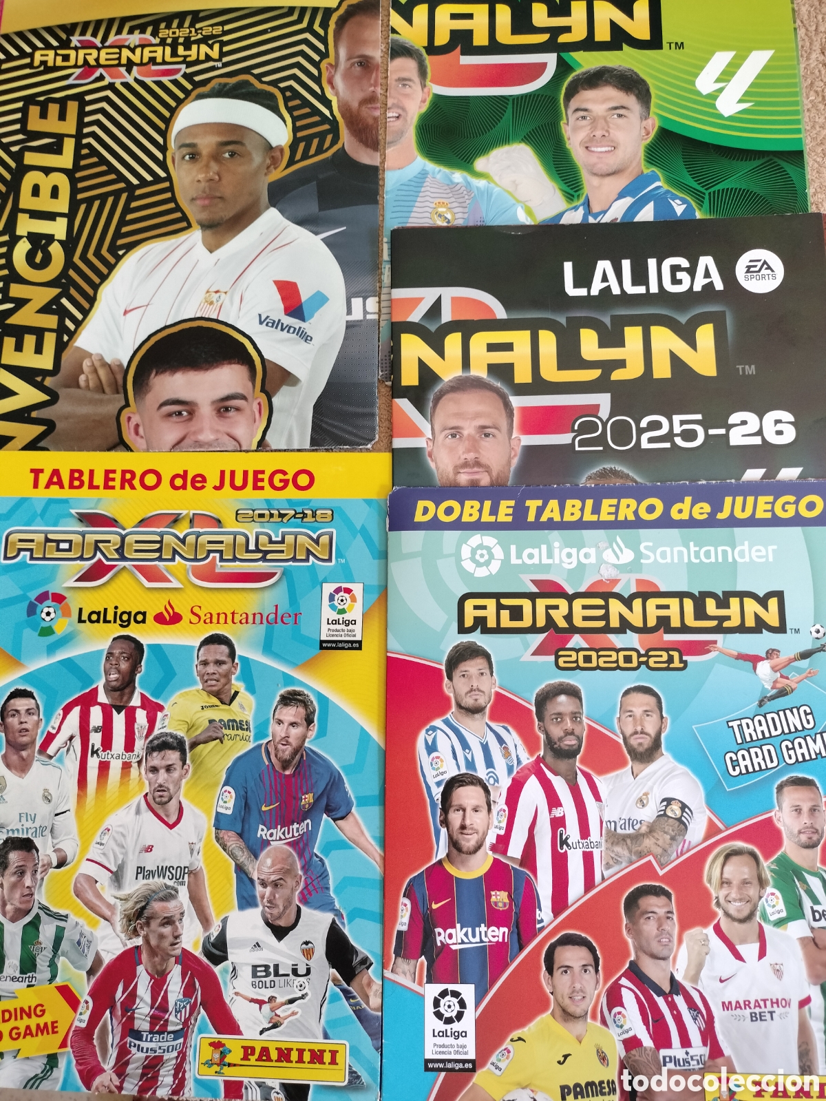 Coleccionismo deportivo: Tablero de juego adrenalyn XL