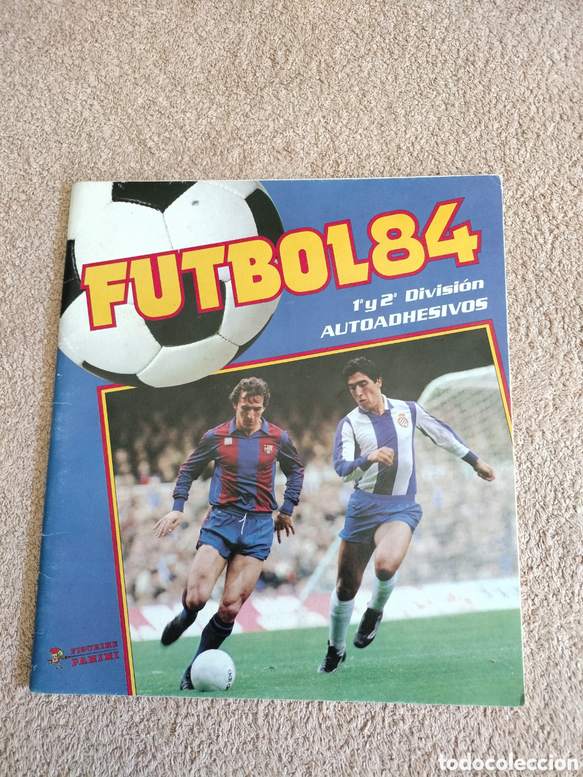 Coleccionismo deportivo: Album vac&iacute;o futbol 84 Panini