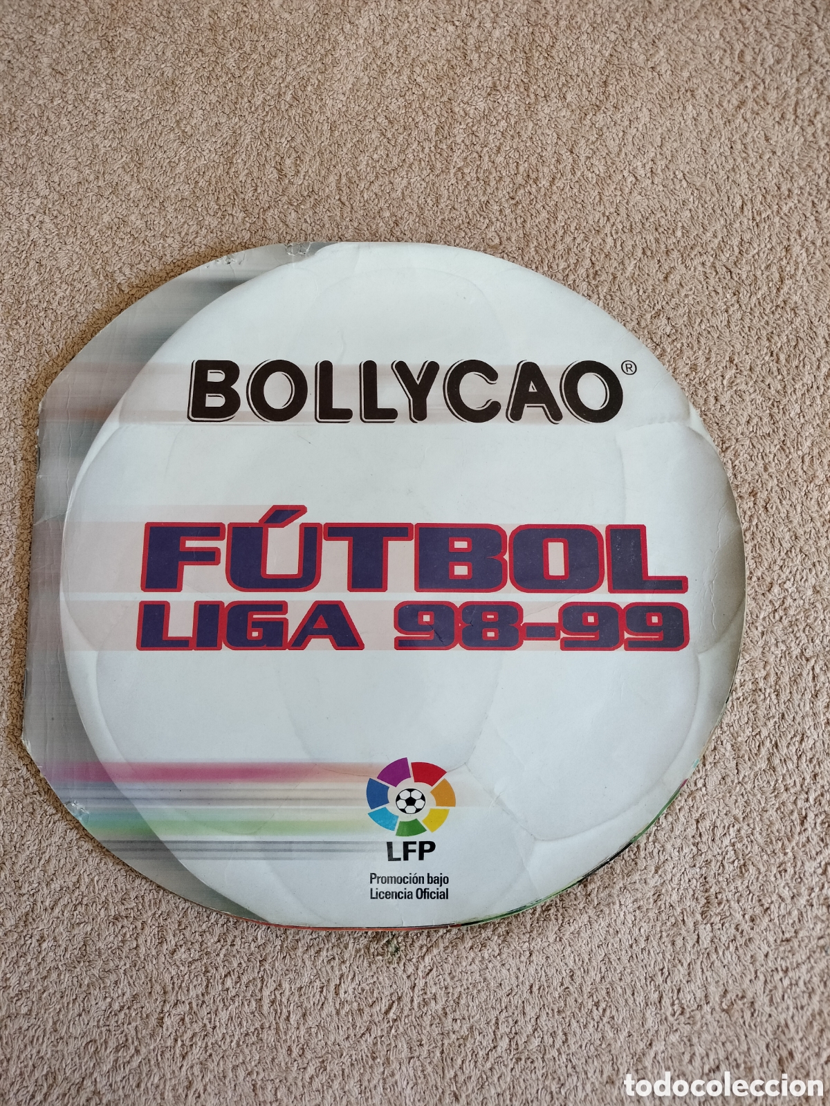 Coleccionismo deportivo: Bollycao futbol liga 98-99
