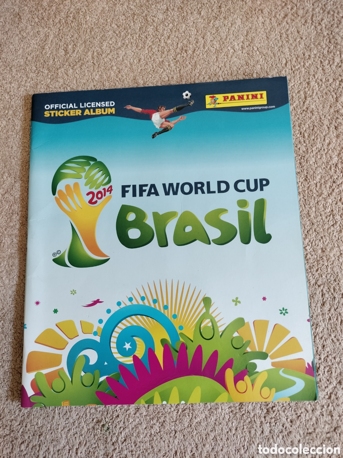 Coleccionismo deportivo: Album incompleto FIFA world cup brasil 2014