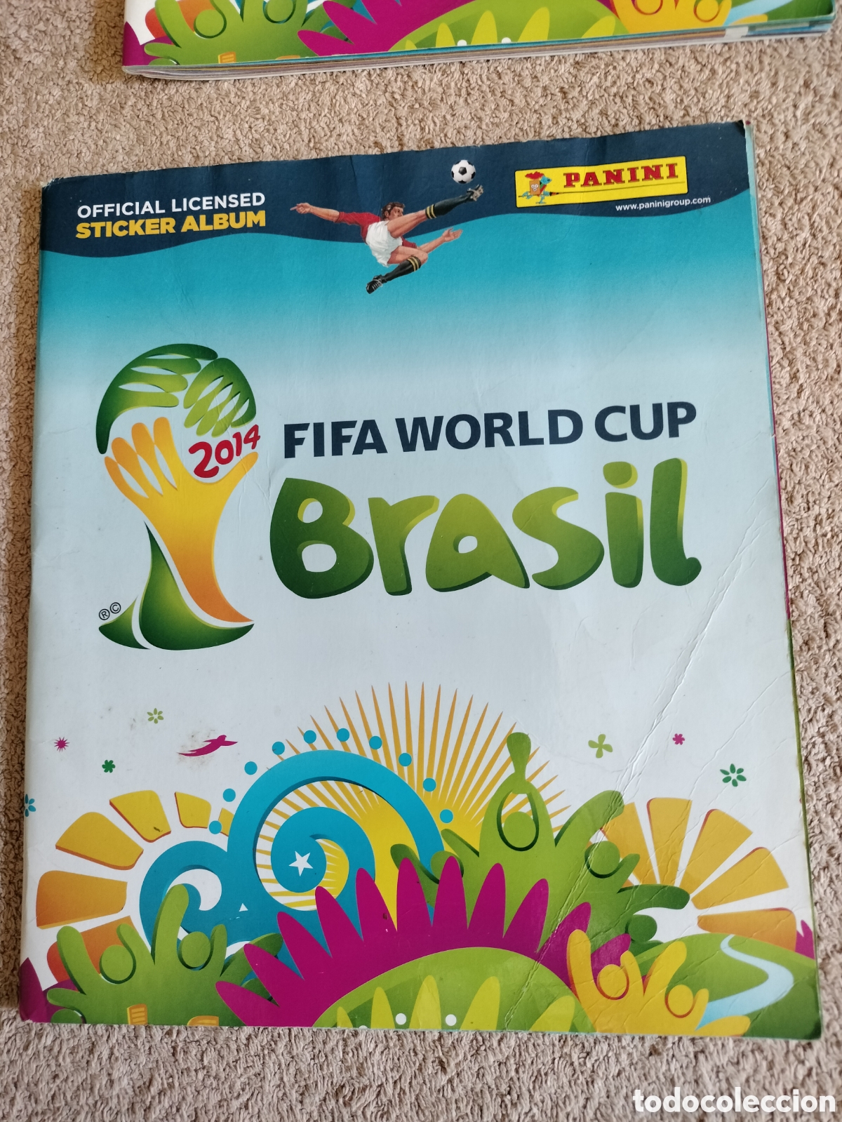 Coleccionismo deportivo: Album incompleto FIFA world cup brasil 2014