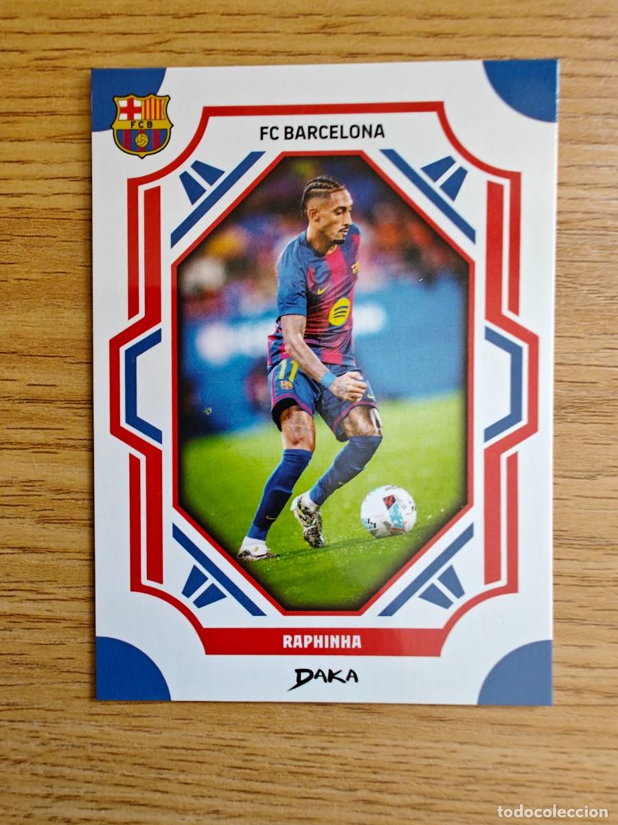 Coleccionismo deportivo: Raphinha 4 B Daka Top Audicence 25 26 FC Barcelona 2025 2026
