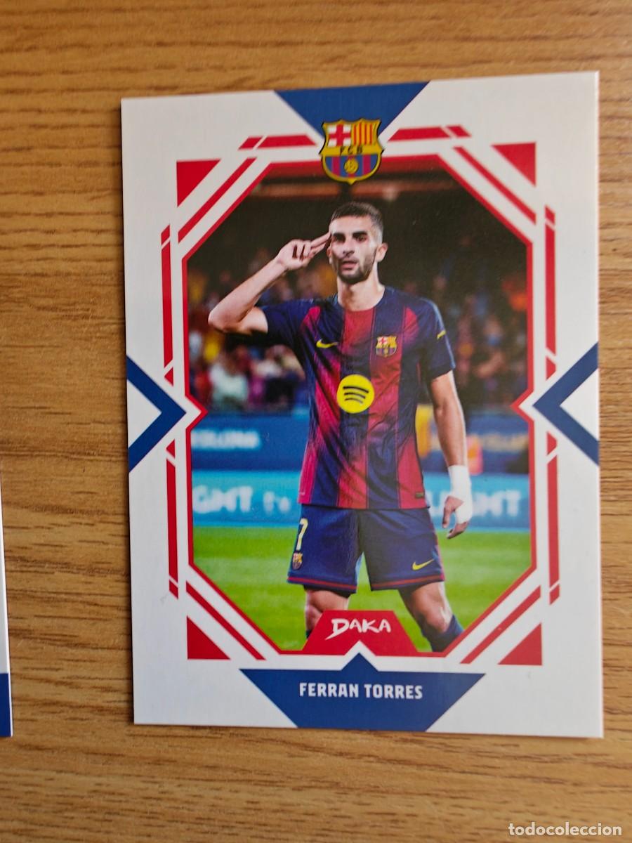 Coleccionismo deportivo: Ferran Torres 1 A Daka Top Audicence 25 26 FC Barcelona 2025 2026
