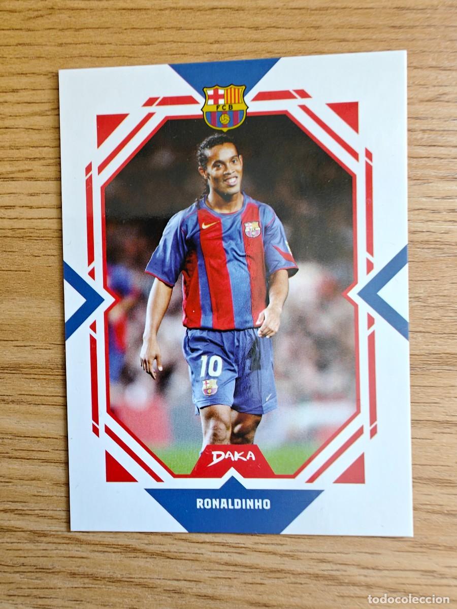 Coleccionismo deportivo: Ronaldinho 25 A Daka Top Audicence 25 26 FC Barcelona 2025 2026