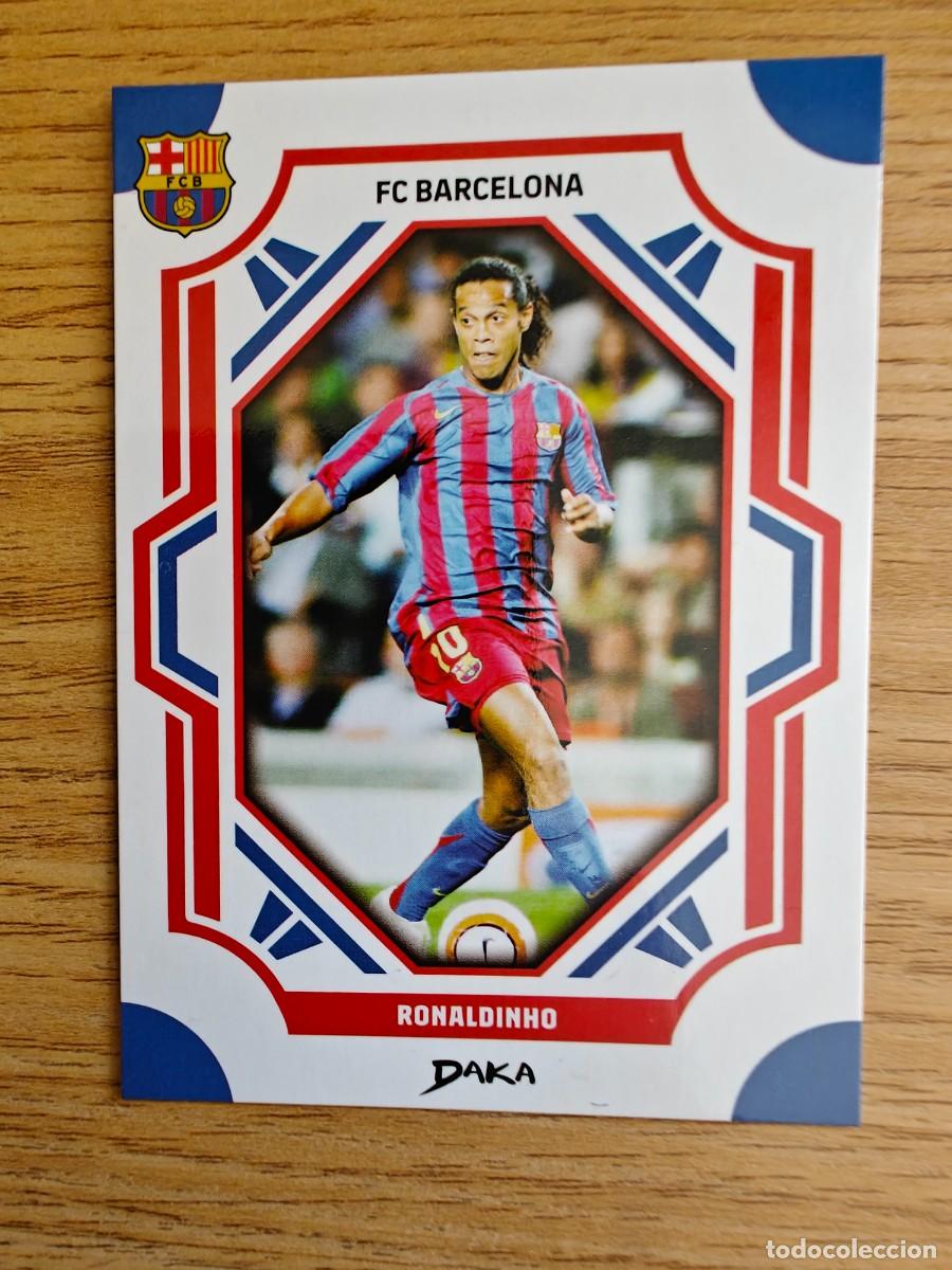 Coleccionismo deportivo: Ronaldinho 25 B Daka Top Audicence 25 26 FC Barcelona 2025 2026