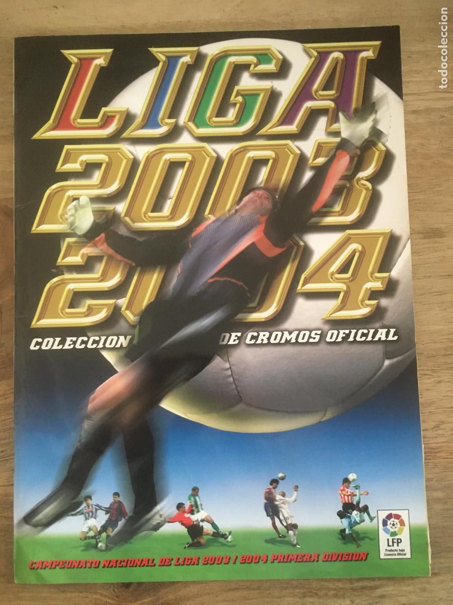 Sports collectibles: liga 2003 2004 03 04 album cromos ediciones este buen estado
