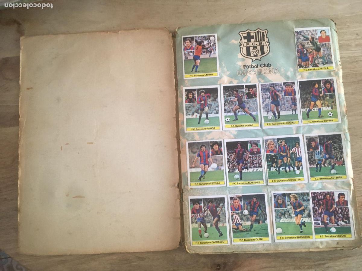 Coleccionismo deportivo: liga 81 82 1981 1982 ediciones este album de cromos incompleto con muchos cromos